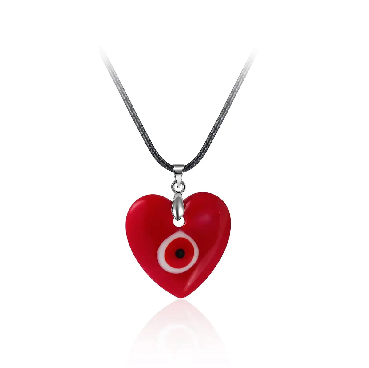 Evil Eye Pendant Necklace - Turkish Glass