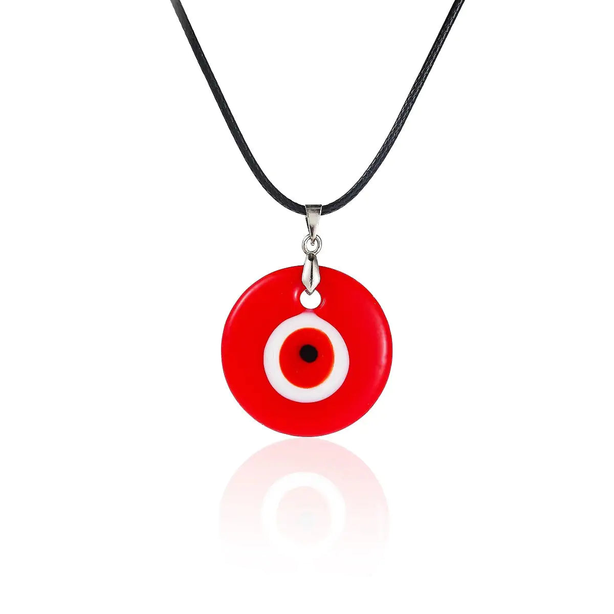 Evil Eye Pendant Necklace - Turkish Glass